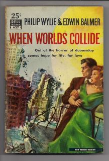 When Worlds Collide Philip Wylie Edwin Balmer Dell 627 1952 Cover