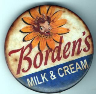  Bordens Milk and Cream Elsie The Cow Pocket Mirror Dairy