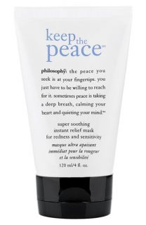 philosophy keep the peace super soothing instant relief mask for redness and sensitivity