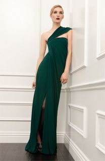St. John Collection Gown & Jimmy Choo Pump