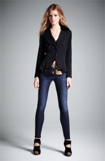 Hinge® Peplum Jacket, Bellatrix Blouse & 7 For All Mankind Jeans