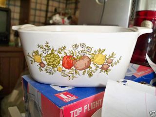  Corning "Spice of Life" 2 3 4 Cup Casserole Dish