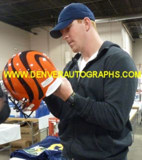 Andy Dalton Autographed Signed Cincinnati Bengals Full Size Helmet