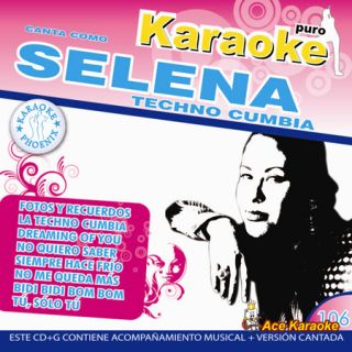 Puro Karaoke KP 12858 Selena Techno Cumbia Spanish CDG