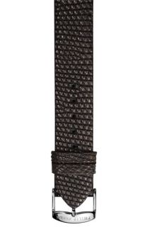 Philip Stein® 20mm Metallic Lizard Skin Watch Strap