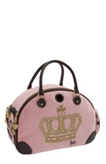 Juicy Couture Embroidered Velour Pet Carrier
