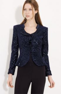 Armani Collezioni Sequin Velvet Jacket