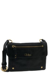 Cole Haan Double Flap   Small Snake Embossed Crossbody Bag