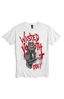 Obey Wasted Youth Crewneck T Shirt (Men)