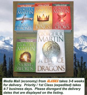 Song of Ice and Fire Pbks 1 4 A Dance with Dragons