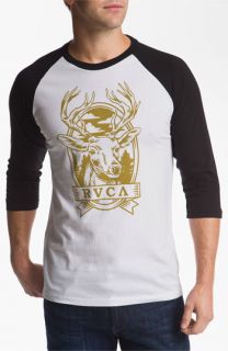 RVCA Deer Hand Raglan T Shirt