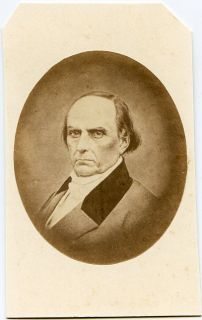 1860s CDV photo of Daniel Webster (1782   1852), who was a leading