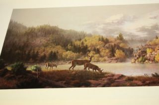 Dalhart Windberg Limited Edition Print Harmony in the Highlands