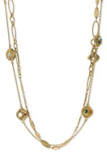 Juicy Couture Double Strand Antiqued Necklace