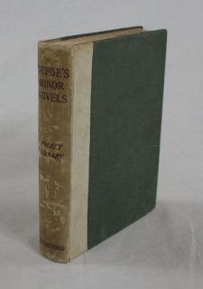 Daniel Defoe Selections from Minor Novels J B Priestleys Copy 1890D