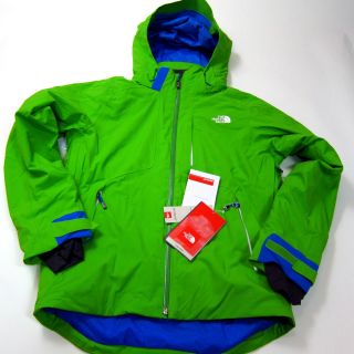450 The North Face Mens Crestone Jacket Size Medium Glo Green New