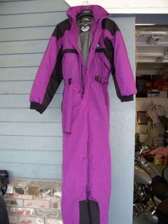  or snowmobile suit one piece mens medium purple and black by Crestone