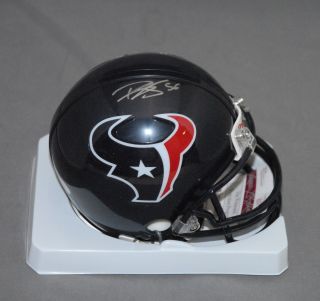 Brian Cushing Signed Autographed Houston Texans Mini Helmet JSA