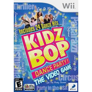 Wii DANCE GAME KIDZ Bop Dance Party The Video Game Wii 2010 Rated E