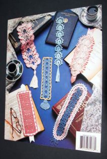 Beautiful Bookmarks in Crochet Annies Attic crochet pattern leaflet