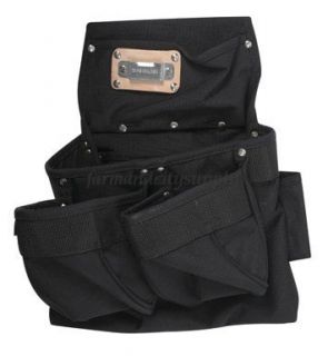 Custom Leathercraft 5836 Pro Level 3 Pocket Nail Tool Bag New Auth