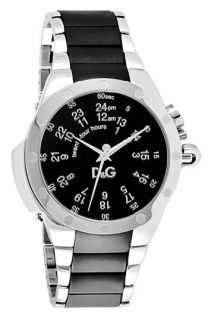 D&G Jack Stainless Steel Bracelet Watch