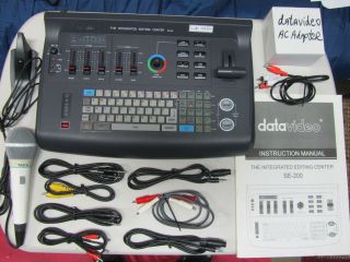 DataVideo SE 200 Integrated Editing Center Professional Quality