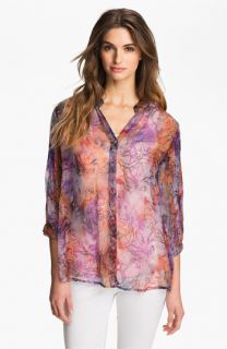 Casual Studio Sheer V Neck Blouse ( Exclusive)