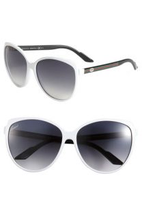 Gucci Stripe 60mm Cats Eye Sunglasses (Online Exlusive)