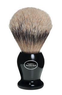 The Art of Shaving® Badger Silvertip Shaving Brush   Black Handle