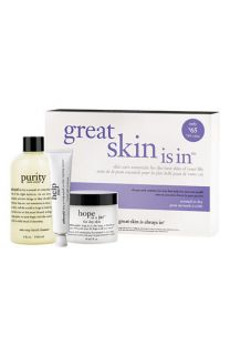 philosophy great skin is in kit for dry skin ($103 Value)