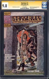  Pacific Comics CGC SS 9 8 NM M Signed Mike Grell Dave Stevens