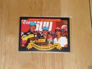 1992 Maxx Texaco Star Team Davey Allison Card 15 of 20
