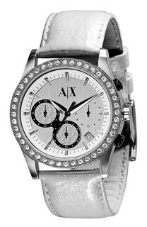 AX Armani Exchange Ladies Crystal Chronograph Watch
