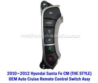  2012 Hyundai Santa Fe CM OEM Auto Cruise Remote Control Assy DIY Kit