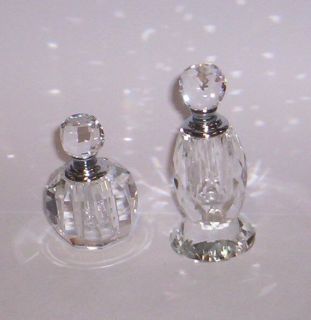 Oleg Cassini Crystal Perfume Bottle Set C 125360