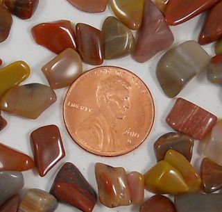  XS Mini Tumbled Stones Crystal Healing Reiki Wicca Gemstones