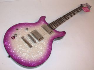 Daisy Rock Stardust Elite Violet Electric Guitar Left