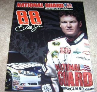 Dale Earnhardt Jr 2011 Nat Guard Autograph Heroe Crd
