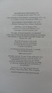David Gemmell The Legend of Deathwalker Signed UK 1st Edition 1 1