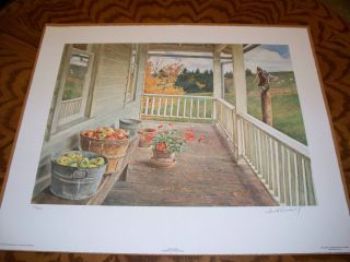 David Armstrong s N Le Print Autumn Porch  Mint New