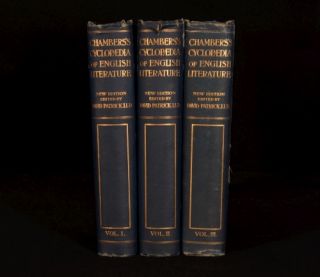  Chambers Cyclopaedia Of English Literature New Ed By David Patrick