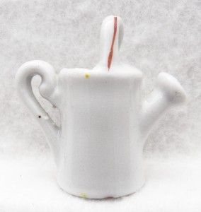 Vintage Tiny Porcelain Watering Can Occupied Japan