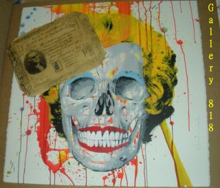  of 1 Variant 1REBORN Print Andy Warhol kaws Banksy Damien Hirst