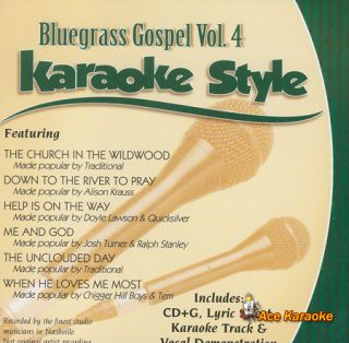 Daywind Karaoke Style CDG 3204 Bluegrass Gospel Vol 4