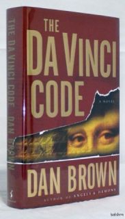 Da Vinci Code Signed Dan Brown 1st 1st Books Into Film Ships Free U S