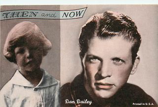Dan Dailey Then Now Child Actor Circa 1940s T79207