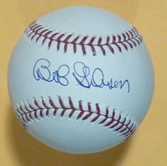 Bob Gibson Autographed MLB Baseball St Louis Cardinals