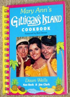 Gilligans Island Cookbook Cook Book, Dawn Wells, TV Biography/Trivia