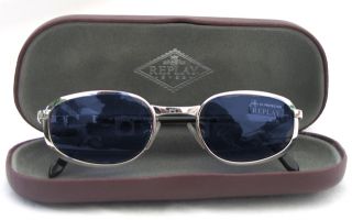 Gafas de Sol REPLAY EYE Plateado y Azul MUy Fashion 49mm NUEVAS/ MIRA